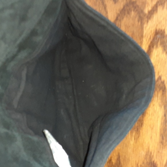 Roost black suede tasseled crossbody bag - Picture 9 of 10